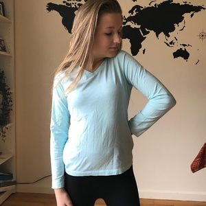 Light blue shirt